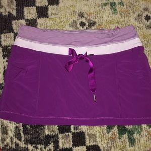 Purple Lululemon Mini skirt